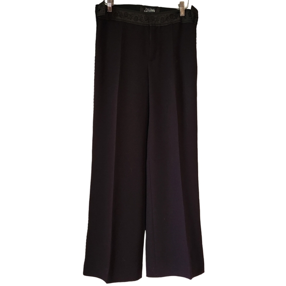 Jean Paul Gaultier Pants - Jean Paul Gaultier FEMME Vintage Crop Wide Leg Trouser